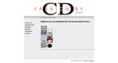 Desktop Screenshot of cd-fashion.de