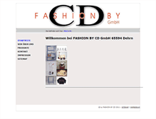 Tablet Screenshot of cd-fashion.de